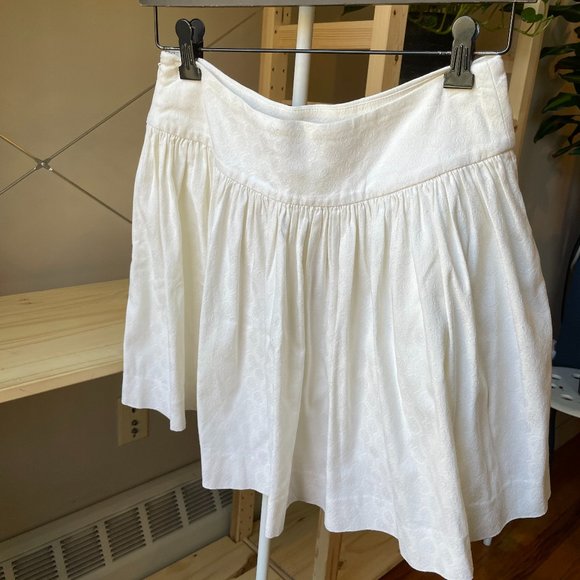 Express White Skirt with Pockets - Picture 3 of 4
